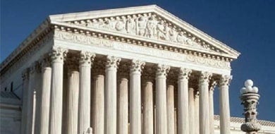 SCOTUS Angled view of the Supreme Court