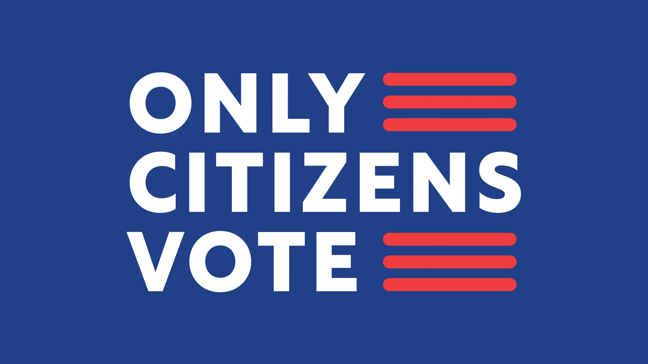 Only citizens vote press conference tea party patriots